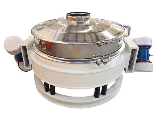 Single Layer Vibrating Sand Sieving Machine Stainless Steel Straight Through