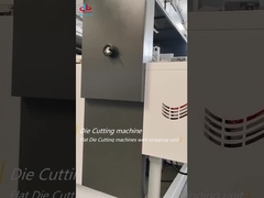 Mesin Flat Die Cutting dengan unit pengupasan