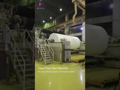 Reel Paus Silinder Pneumatik Horizontal Berkecepatan Tinggi Untuk Mesin Kertas