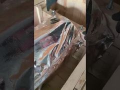 Rol karet sintetis hitam EPDM permukaan corona nip dengan struktur badan rol satu lapis