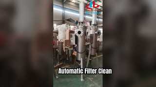 Filter pembersih mandiri gesekan pneumatik