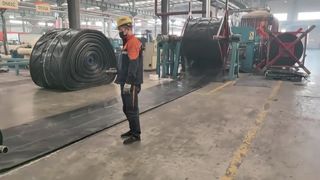 Belt Conveyor Tambang Tahan Abrasi | Sabuk Tugas Berat untuk Penanganan Bijih & Agregat