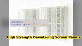 Panel Layar Dewatering Poliuretan Kekuatan Tinggi