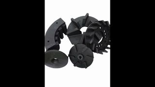 Komponen Stator Rotor Karet PU Sel Flotasi Penambangan #RotorStator #PUWearParts#PolyurethaneRubber