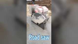 Crawler Static Cut Dual Purpose Cutting Saw untuk Grooving Jalan dan Pemisahan Balok