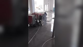 Gergaji potong ganda dengan frekuensi ganda untuk pemotongan dermaga dan pembentukan kuari