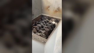 Penghancur Aluminium Foil Poros Ganda untuk Persiapan Peleburan