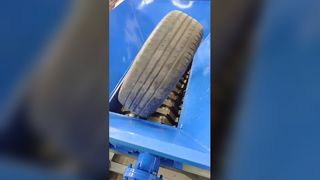 Penghancur Ban Mobil Penghancur Poros Ganda untuk Daur Ulang Karet