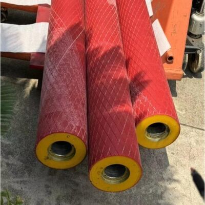 EPDM Coated Rubber Roller for Metallurgical Industry with Long Life Span