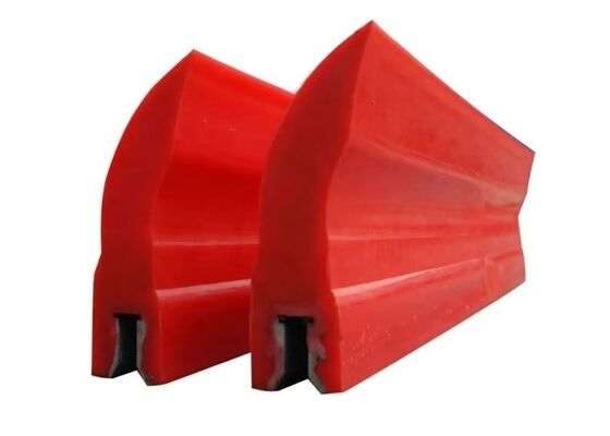 PU Belt Cleaner Blade for Mining Conveyor Excellent Impact Resistance Industrial Use