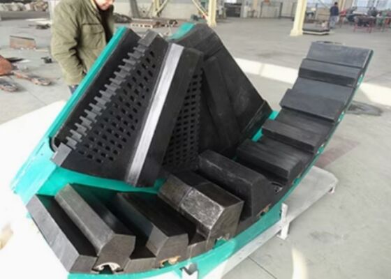 Rubber Mill Liners with Excellent Impact Resistance High Abrasion Resistant for Long Working Life in Ore Grinding