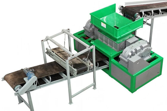Heavy Duty Dual Shredder for Mixed Construction Waste