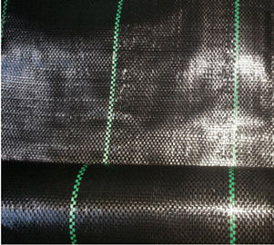 Anti-grass Cloth Weed Mat With Black Color PP Woven Geotextile