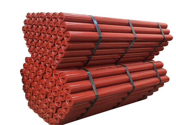Conveyor Return Roller Steel Tube Black Painted Bulk Material Handling Equipment