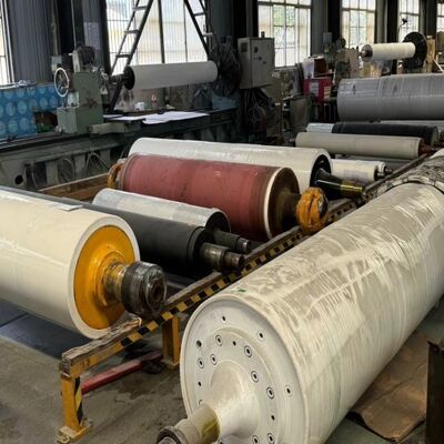 EPDM Coated Rubber Roller for Metallurgical Industry with Long Life Span