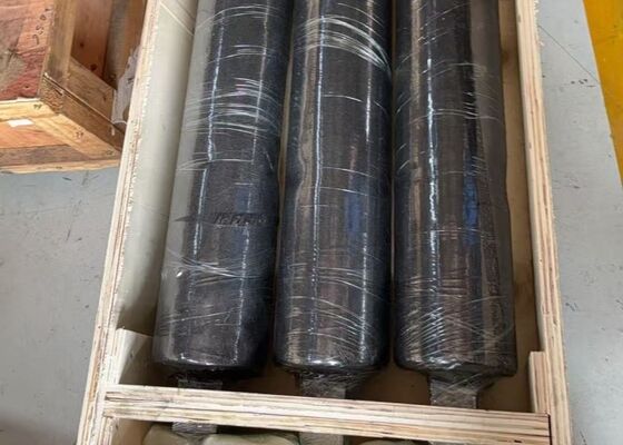 Silicon Rubber Coated MDO Nip Roller for BOPP BOPET Film Production