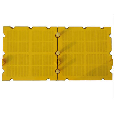 Vibrating Linear Polyurethane Screen Panels PU Silicon Ore Sieve Plate