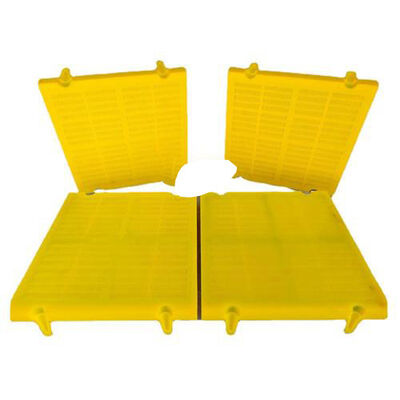 High Tensile Strength Modular Injection Molded Corrosion Resistant Polyurethane Screen Mesh for Demanding Screening Tasks