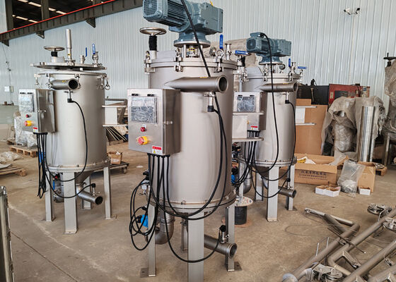 Outer Scraper Self-Cleaning Filter For Highly Viscous Liquid Filtration