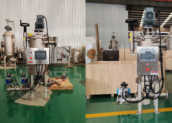 Automatic External Scraper Self-cleaning Filter For Viscous Products