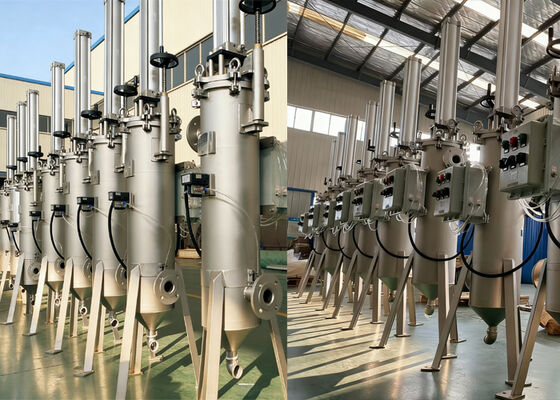 Pneumatic Scraping Auto Self-Cleaning Filter Housing