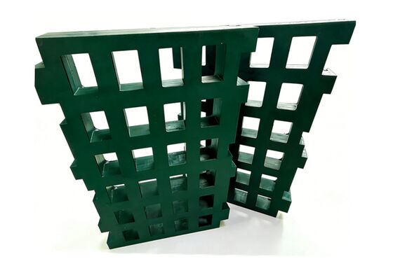 High Polyurethane Dewatering Screen Panel with Reinforced Structure for Tailings Dry Discharge TechnicalOpen Area Modular Rubber Screen Panel for Optimized Material Stratification Technical