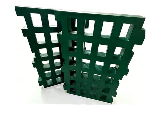 High Open Area Modular Rubber Screen Panel for Optimized Material Stratification Technical