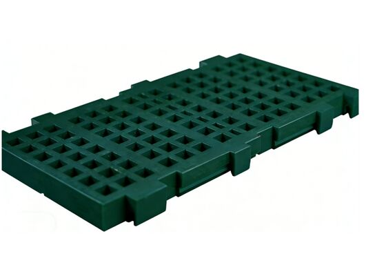 High Open Area Modular Rubber Screen Panel for Optimized Material Stratification Technical
