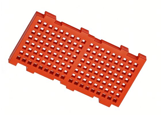 Heavy-Duty Modular Rubber Screen Media with High Open Area for Basalt Processing Technical