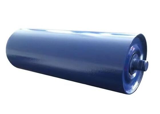 Weather Resistant Rubber Disc Conveyor Roller for Outdoor Mine