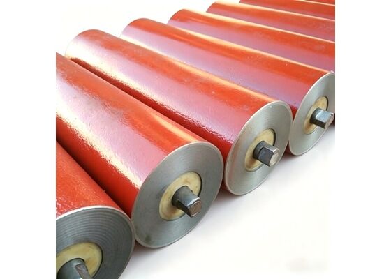 Conveyor Return Idler Roller Anti Carryback Aggregate Plant Conveyor Component