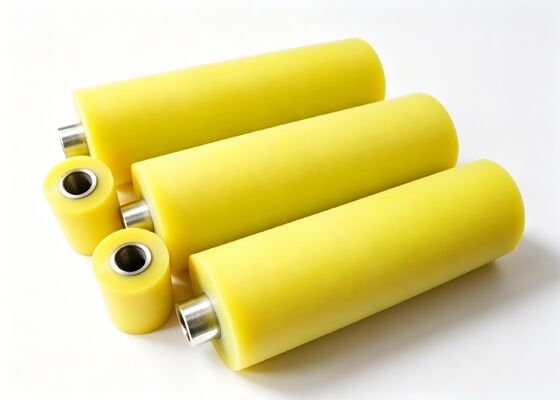 Conveyor System Spare Part Rubber Disc Return Idler Roller