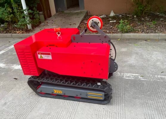 22kw Dual Frequency Conversion Crawler Wire Saw For Concrete Stone Cutting