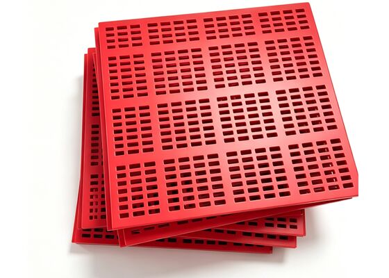 Bolt-Down Polyurethane Screen Panel for Rigid Deck Vibrating Screen Machinery