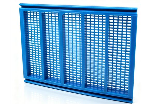 Bolt-Down Polyurethane Screen Panel for Rigid Deck Vibrating Screen Machinery