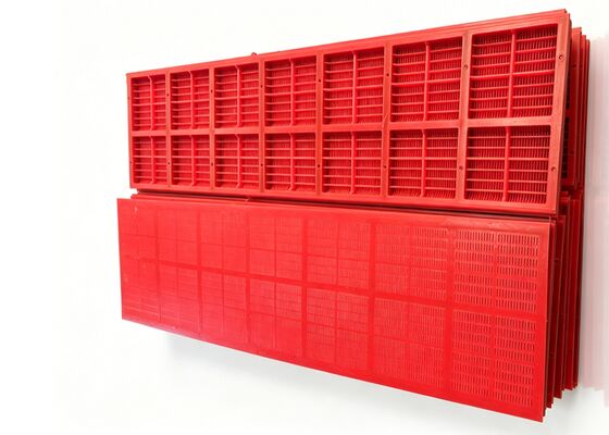 High Capacity Polyurethane Sieve Bend Screen for Gravity Feed Slurry Processing