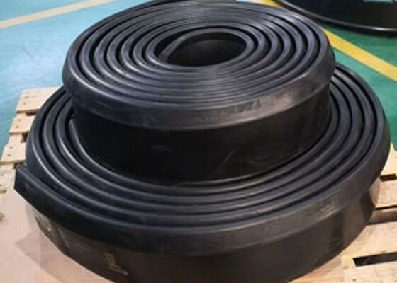 Polyurethane Conveyor Skirt Board Yellow Color Heavy Duty Aggregate Conveyor Seal