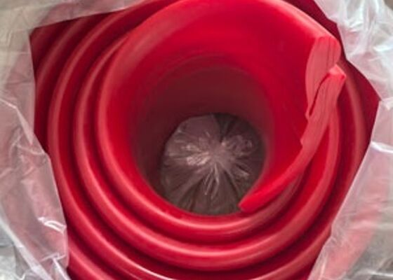 Polyurethane Conveyor Skirting Roll Heavy Duty Quarry Conveyor Dust Containment