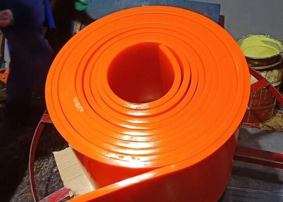Polyurethane Conveyor Dust Seal Board Flexible PU Bulk Material Handling Conveyor