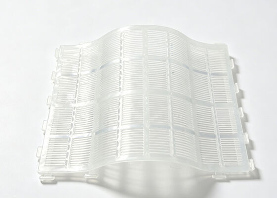 High-Elastic Anti-Clogging Polyurethane Screen with Randomized Tensioned Cords for Fine Sizing