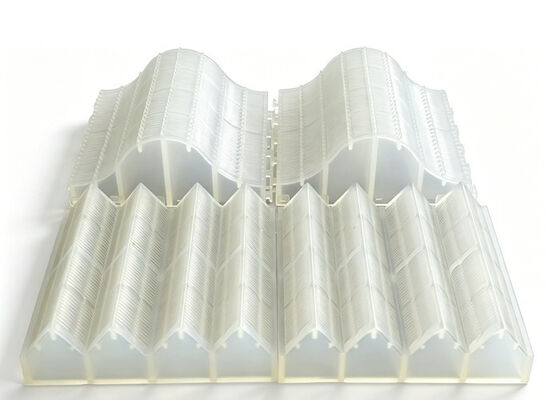Wave Style Polyurethane Dewatering Screen Panel with 50% Higher Drainage Area for Iron Ore