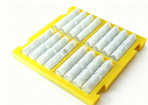 Hump Structure Polyurethane Dewatering Screen Panel for Uniform Material Distribution and Deslagging