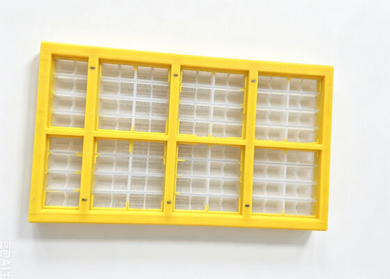 ISO9001 Certified Self-Cleaning Modular Polyurethane Screen Panels for Fine Aggregate Sizing