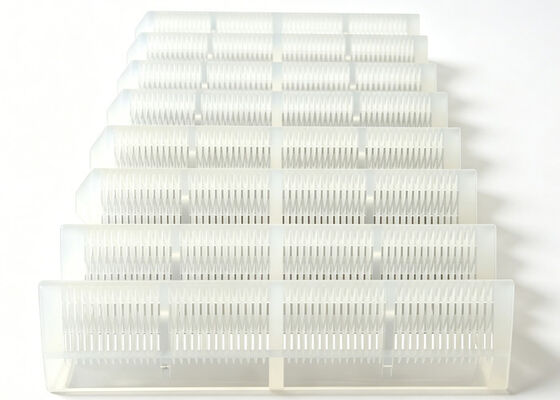 Precision Molded Polyurethane Dewatering Screen Panel with 30mm Thickness and Integrated Steel Frame Support