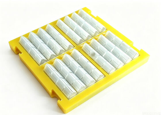 High-Frequency Vibrating Sieve PU Panel with 0.075mm Fine Aperture for High-Precision Desliming Operations