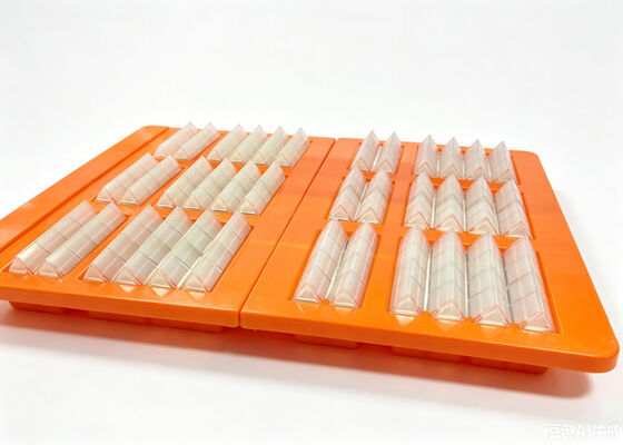 Peak-Design Triangle Polyurethane Dewatering Screen Panel with High Drainage for Iron Ore Classification