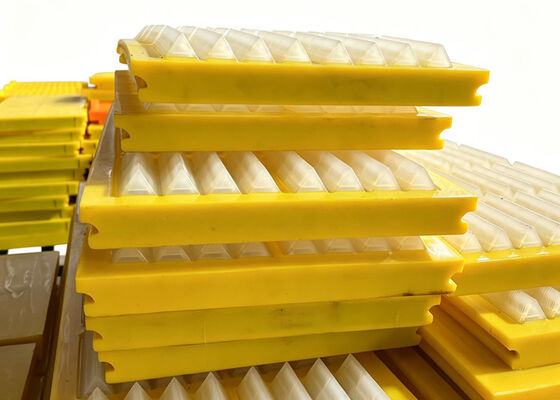 Patented Split-Type High-Wear-Resistant Polyurethane Composite Bar Frame Screen Panel System