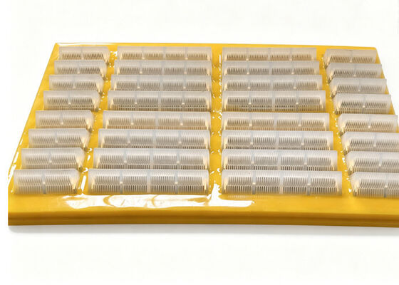 Steel-Reinforced Polyurethane Tensioned Screen with Type 1-9 Mounting Hook System
