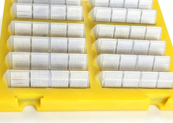 Polyether Type Polyurethane Dewatering Screen Panel for Corrosive Salt and Fertilizer Screening