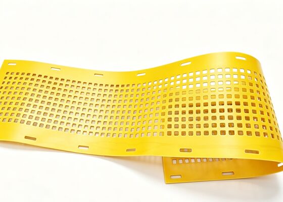 Hydrolysis Resistant MDI Polyether Flip Flow Mats for Wet Ore Dewatering